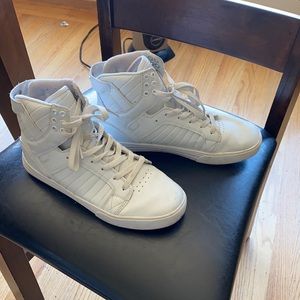 Supra white high tops
